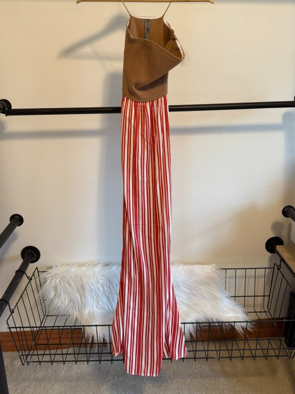 NWT Anthropologie Thea Twofer Sweater Maxi Dress: Strapless Edition S - Picture 7 of 13